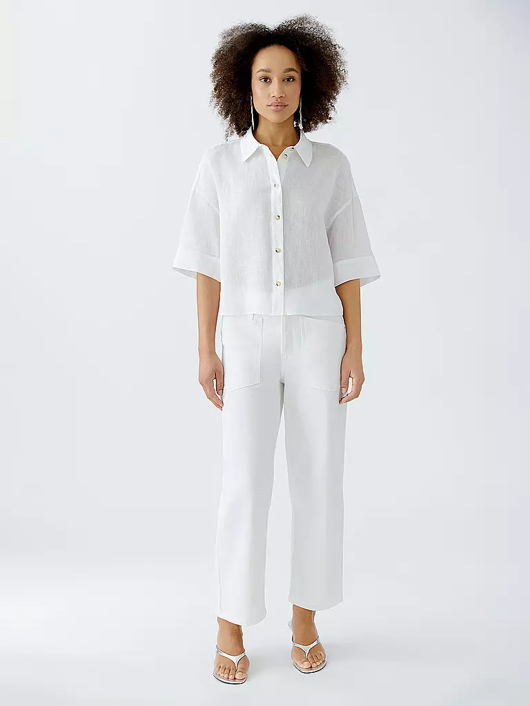 OUÍ | Blusa | Blanco