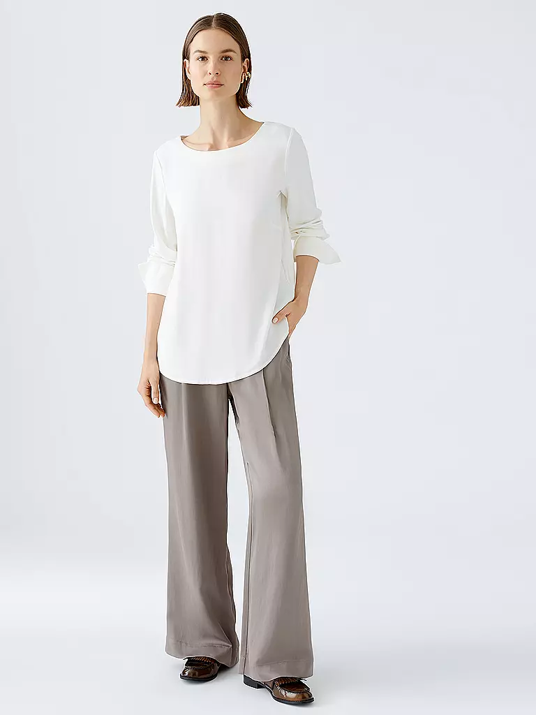 OUÍ | Blusenshirt | Blanco