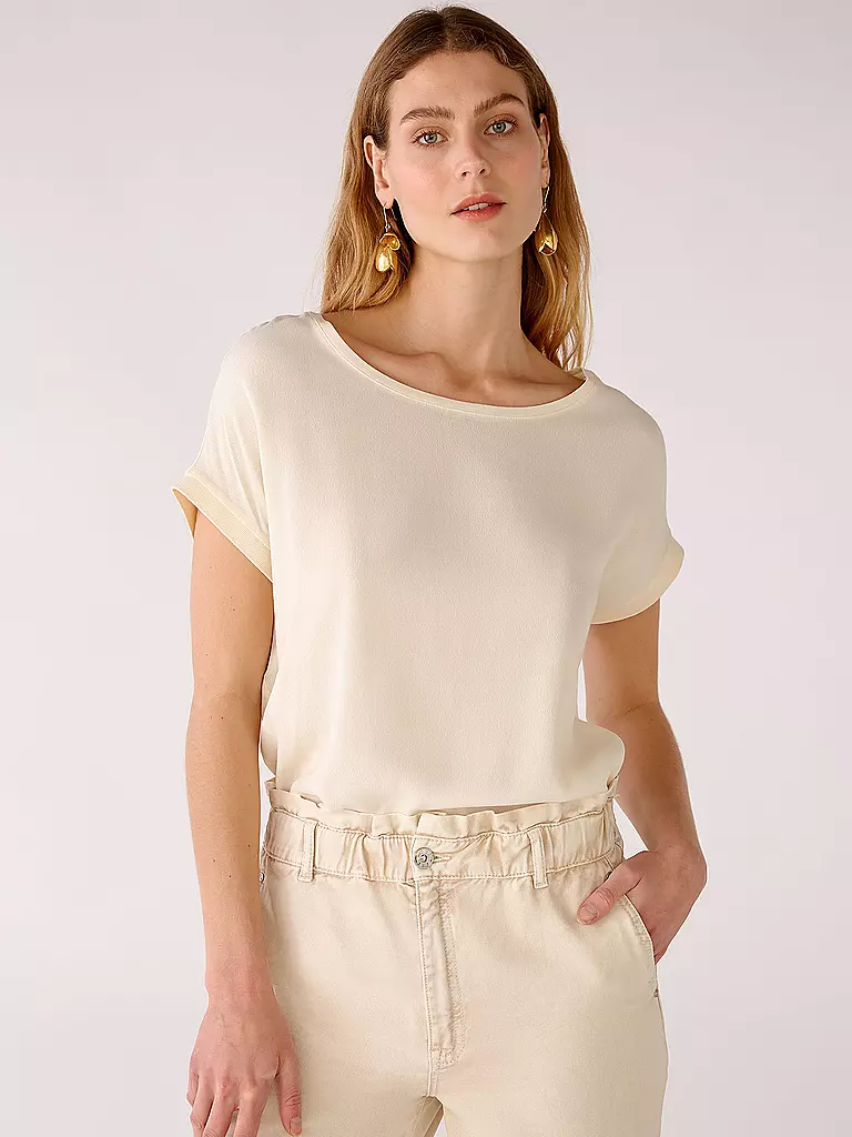 OUÍ | Blusenshirt | Crema