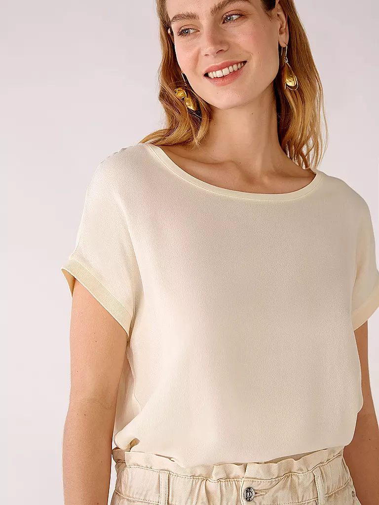 OUÍ | Blusenshirt | Crema