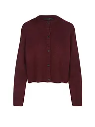 OUÍ | Cárdigan ILAYA | Rojo oscuro