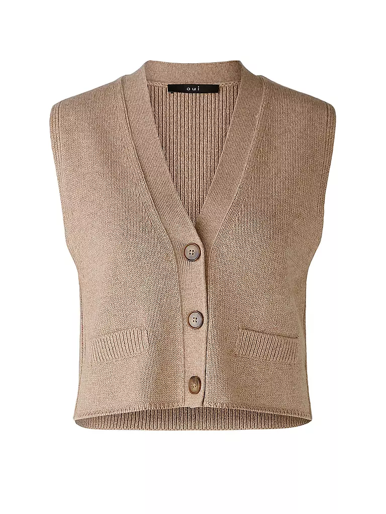 OUÍ | Chaleco | Beige