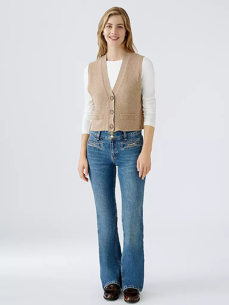 OUÍ | Chaleco | Beige