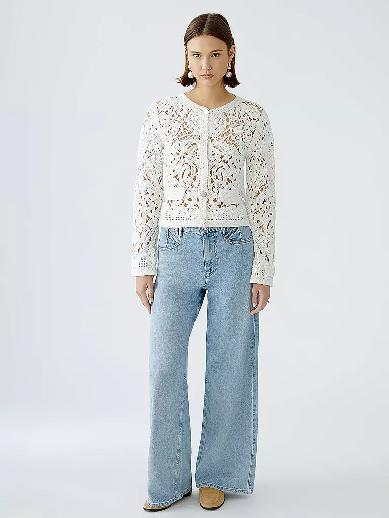 OUÍ | Chaqueta corta | Blanco