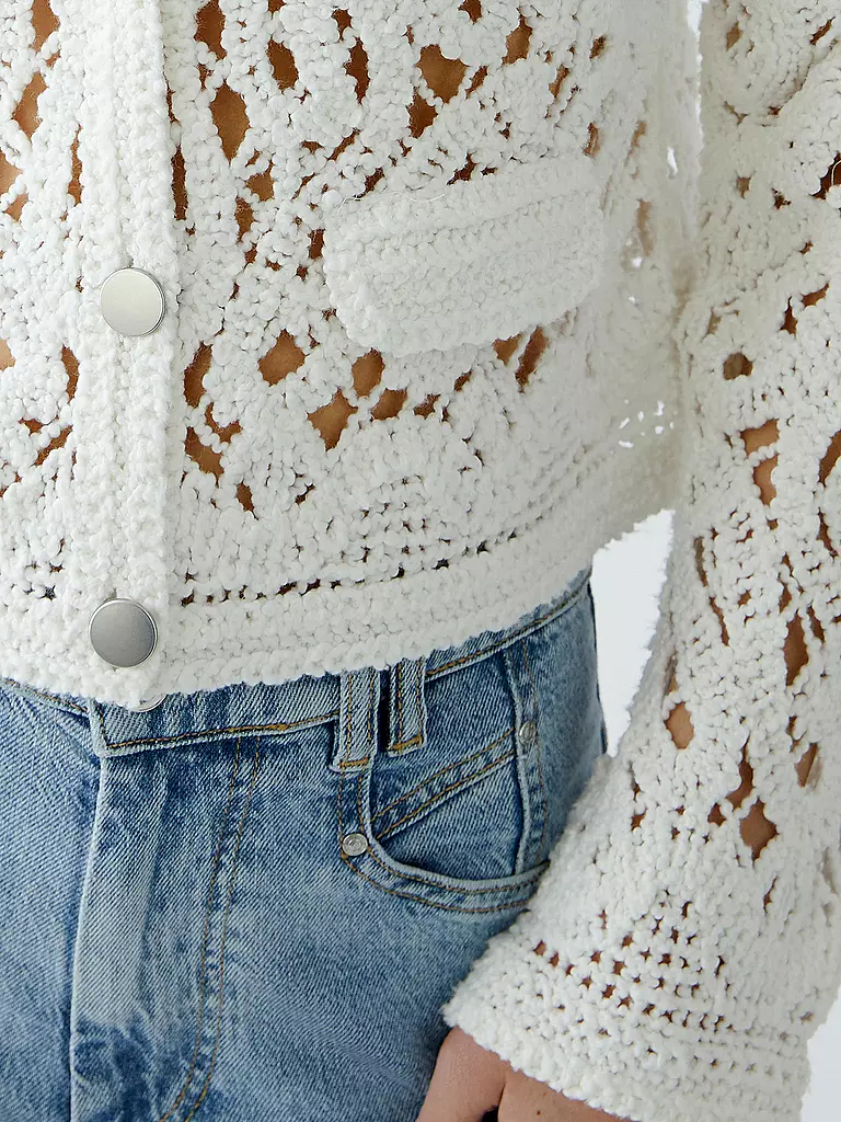 OUÍ | Chaqueta corta | Blanco