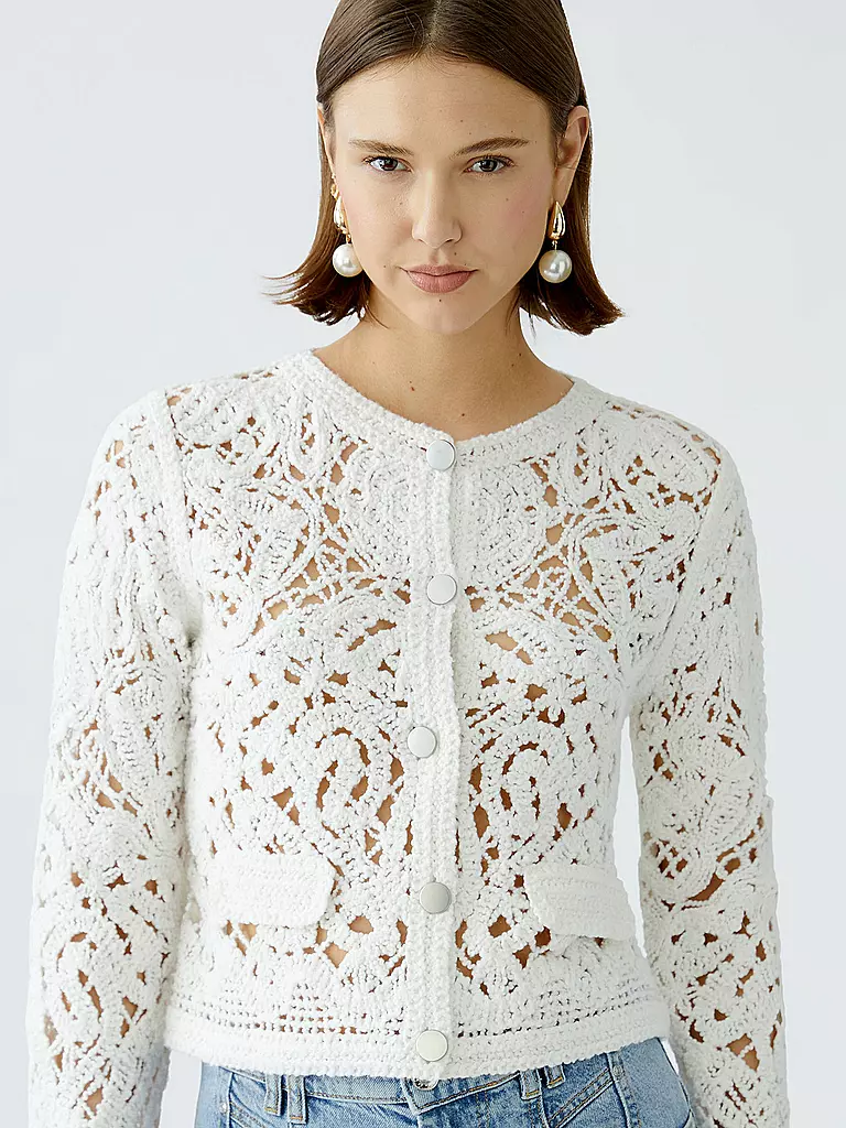 OUÍ | Chaqueta corta | Blanco