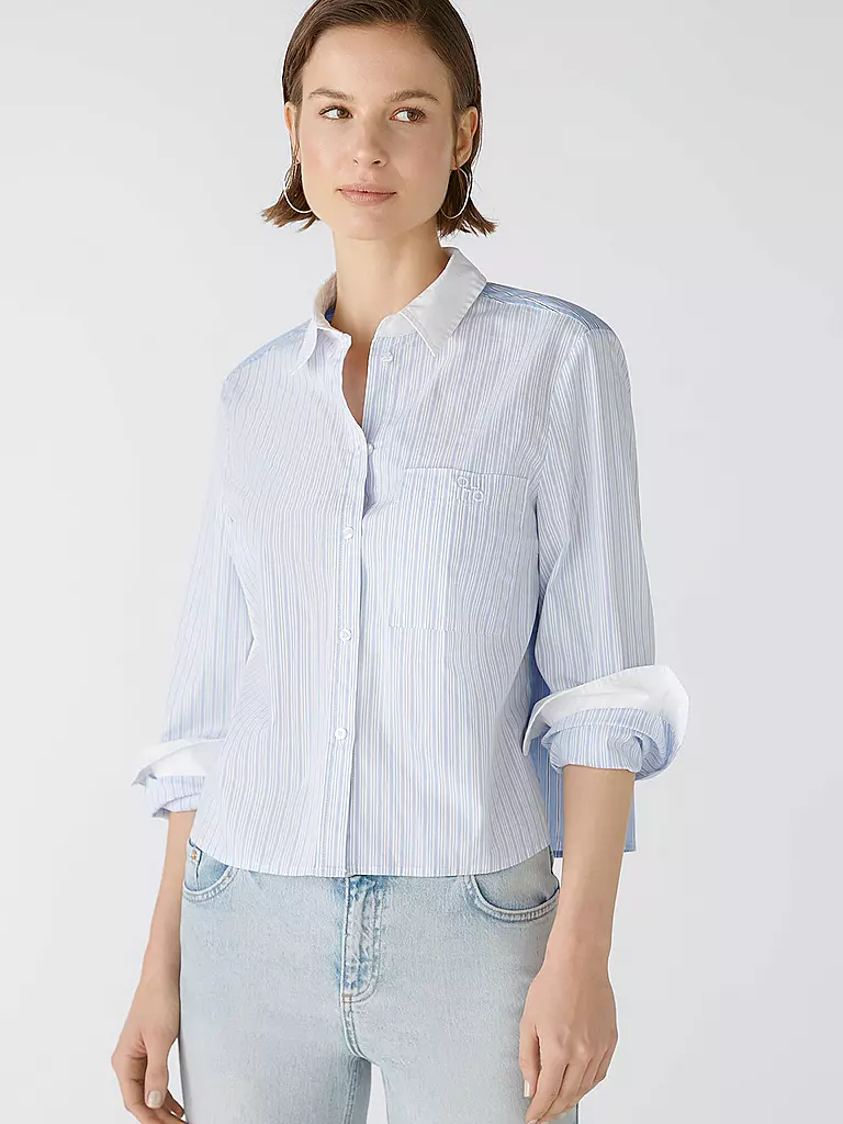 OUÍ | Hemdbluse | Azul claro