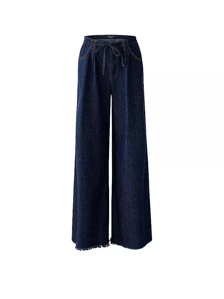 OUÍ | Jeans de pierna ancha | Azul oscuro