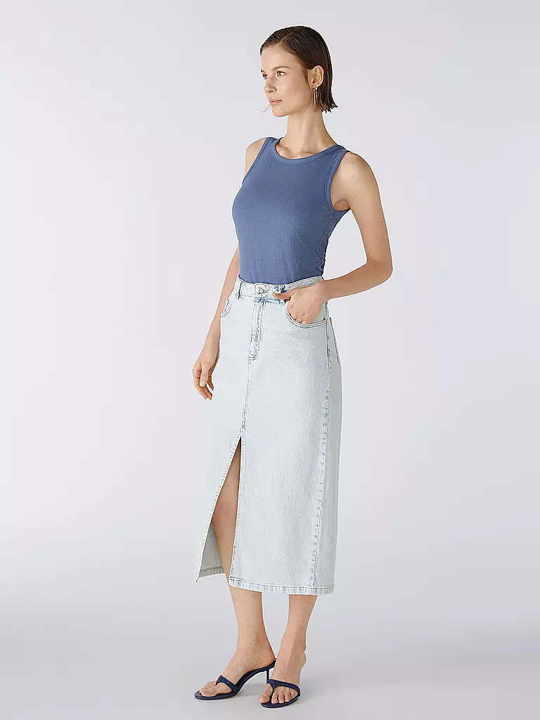OUÍ | Jeansrock  | Azul