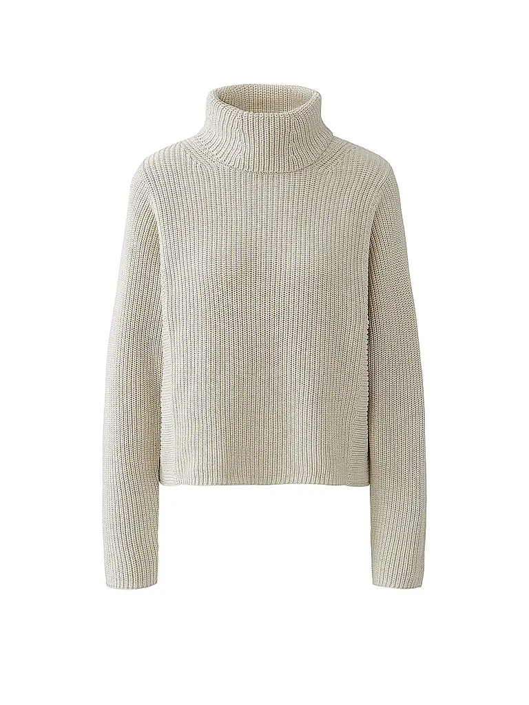 OUÍ | Jersey de cuello alto | Crema