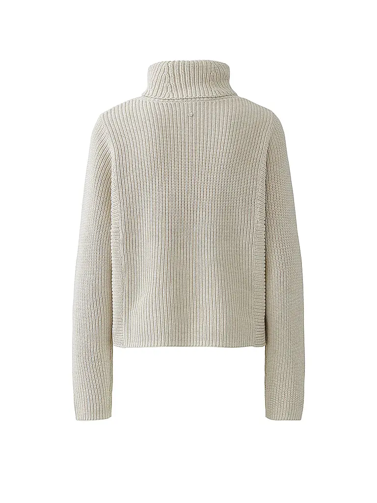 OUÍ | Jersey de cuello alto | Crema