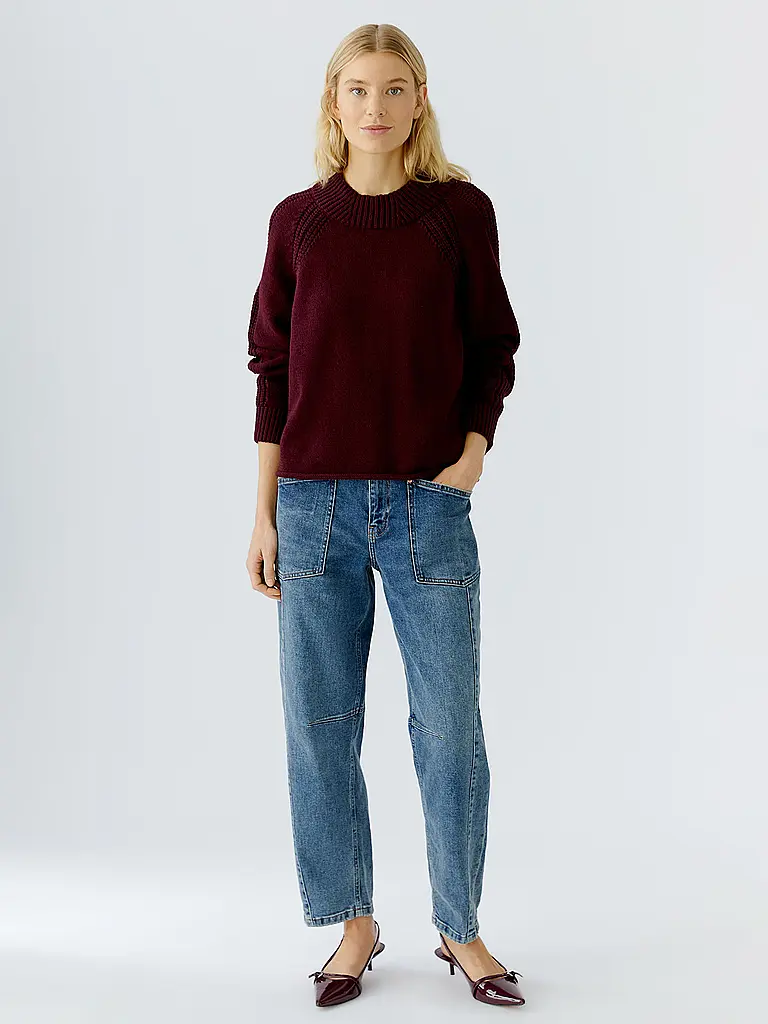 OUÍ | Jersey | Rojo oscuro