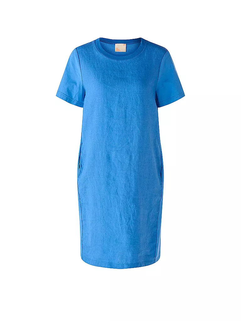 OUÍ | Leinenkleid | Azul
