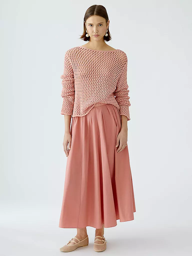 OUÍ | Midi falda | Rosa