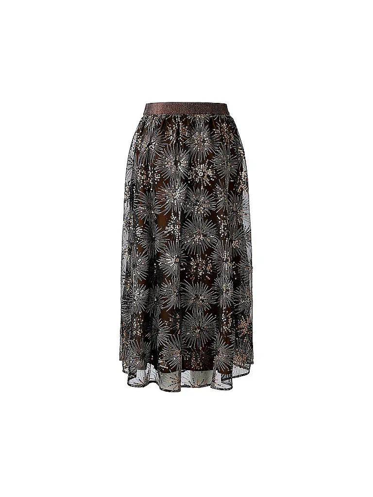 OUÍ | Midi falda | Negro