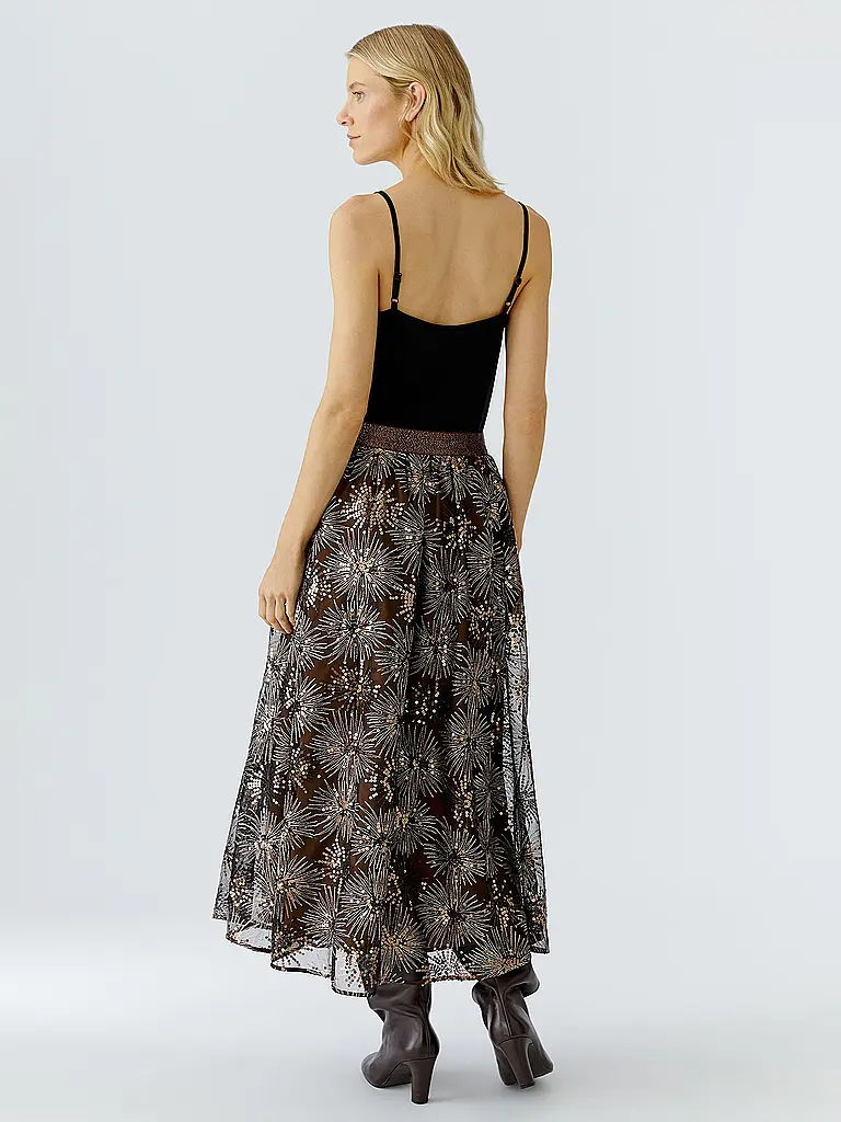 OUÍ | Midi falda | Negro
