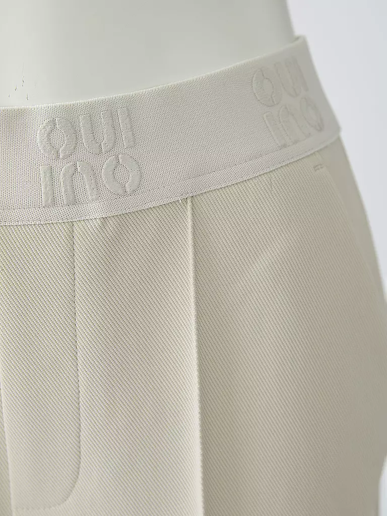OUÍ | Pantalones Marlene | Crema