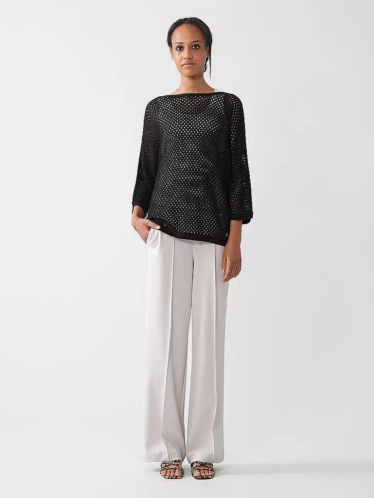 OUÍ | Pantalones Marlene | Crema