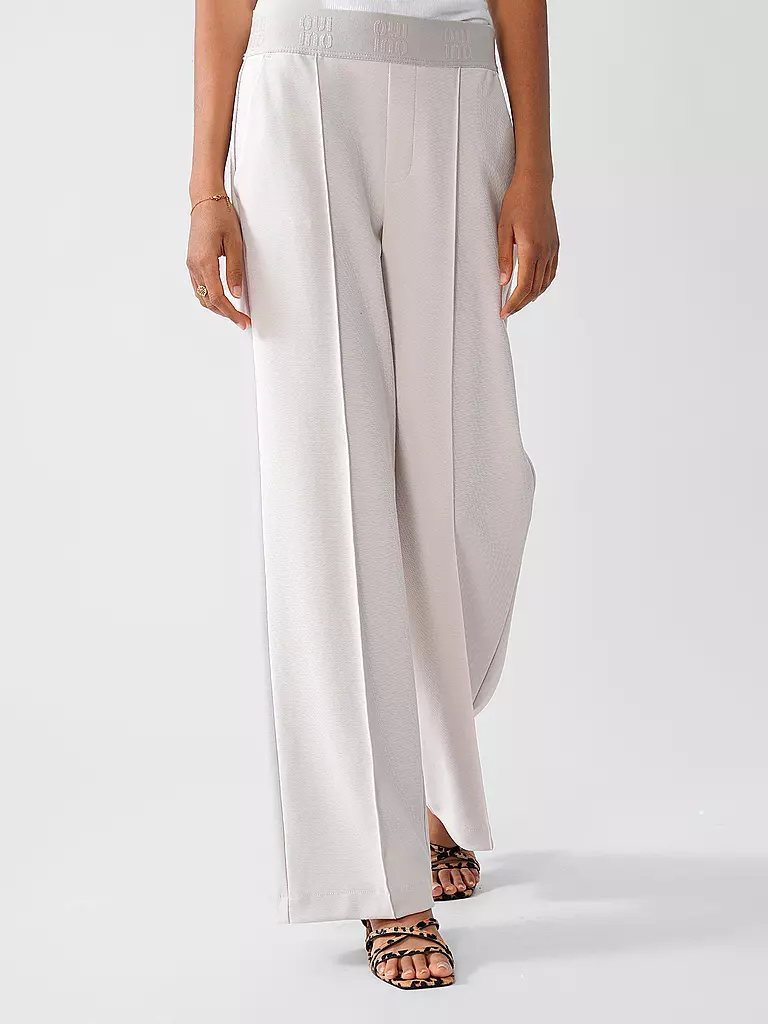 OUÍ | Pantalones Marlene | Crema