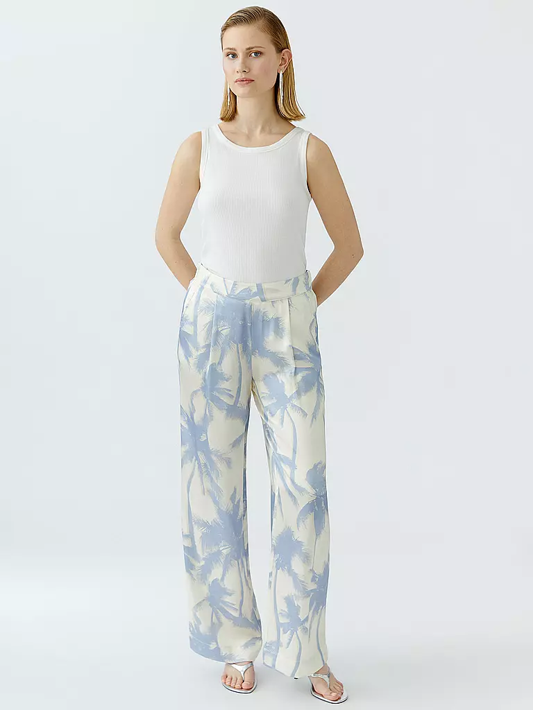 OUÍ | Pantalones Marlene | Blanco