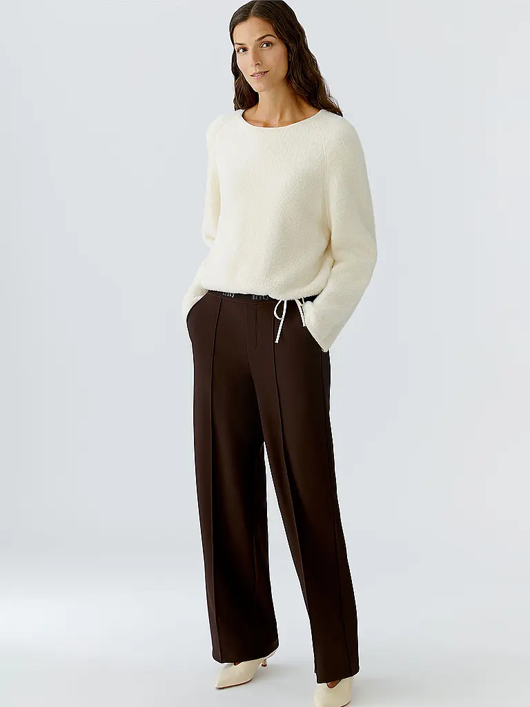 OUÍ | Pantalones Marlene | Marrón