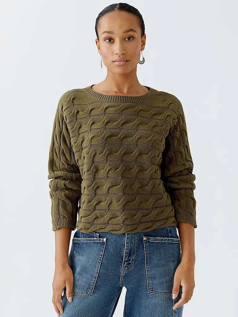 OUÍ | Pullover SIRAH | Oliva