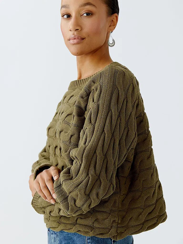 OUÍ | Pullover SIRAH | Oliva