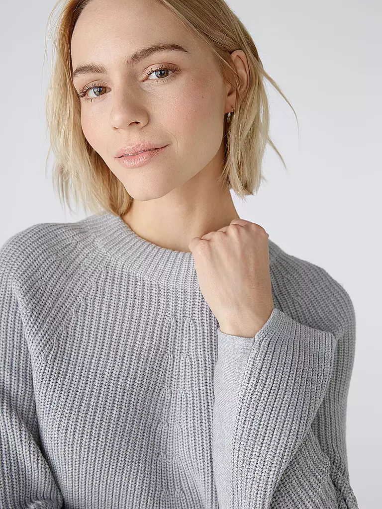 OUÍ | Pullover | Gris claro