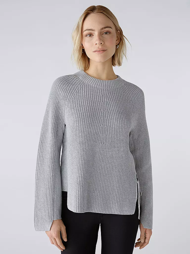 OUÍ | Pullover | Gris claro