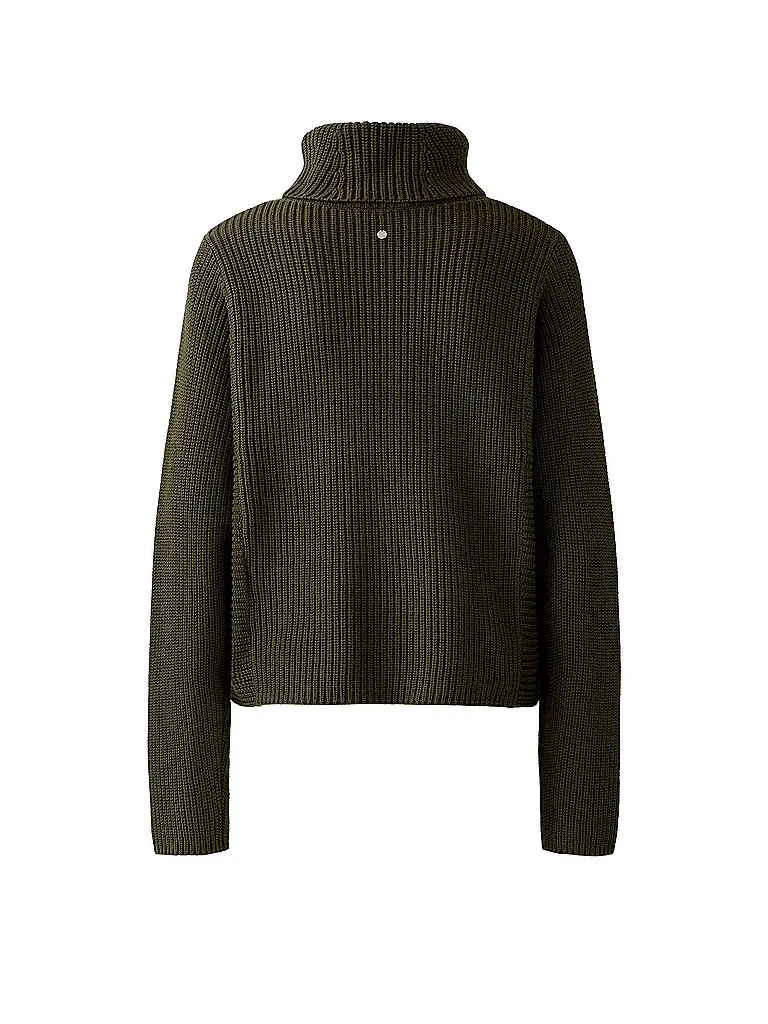 OUÍ | Rollkragenpullover | Oliva