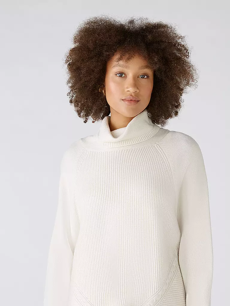 OUÍ | Rollkragenpullover | Crema