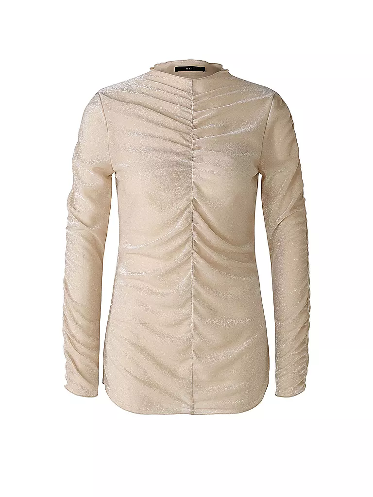 OUÍ | Rollkragenshirt | Beige