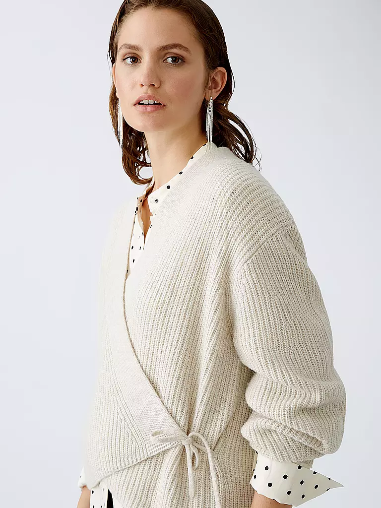 OUÍ | Strickjacke | Crema