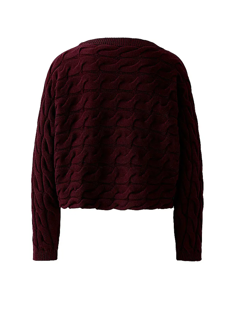 OUÍ | Suéter | Rojo oscuro