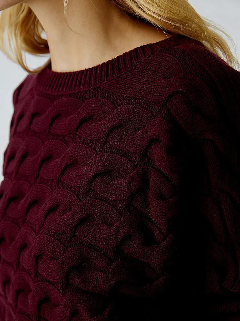 OUÍ | Suéter | Rojo oscuro