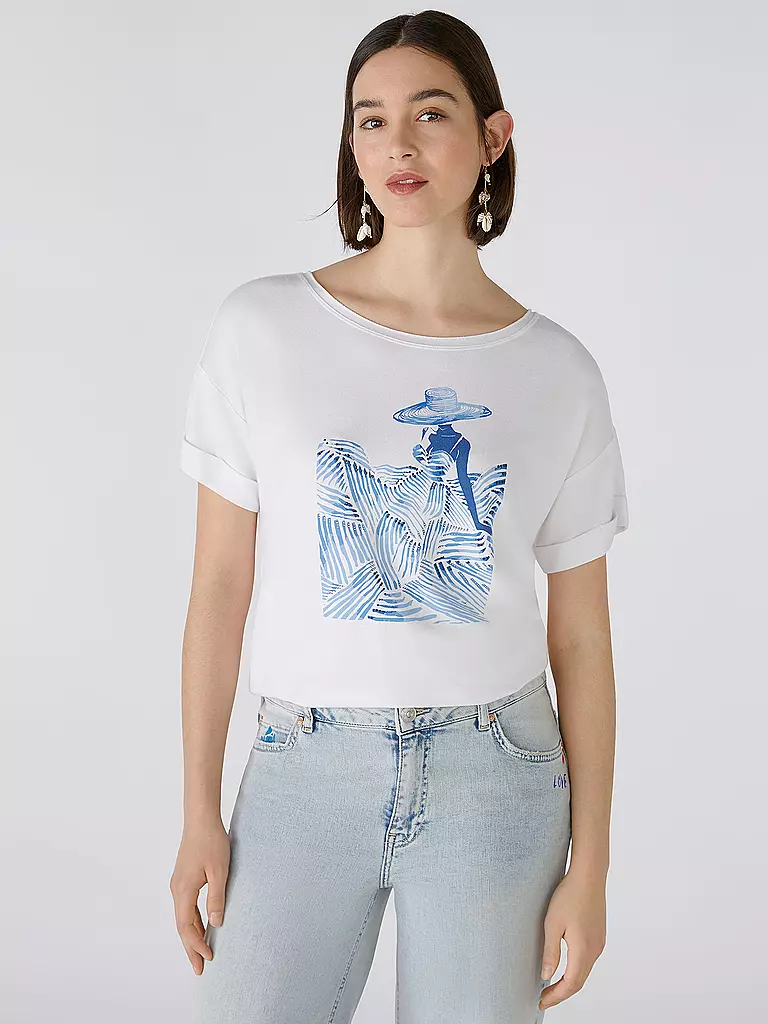 OUÍ | T-Shirt | Blanco