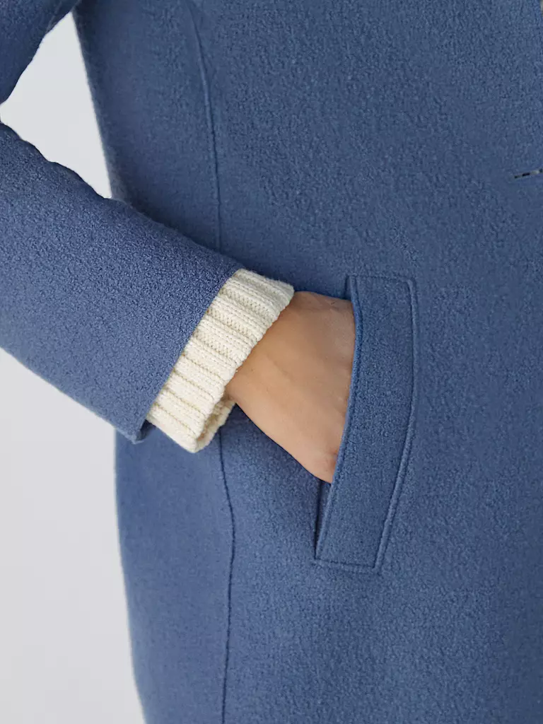 OUÍ | Wollmantel | Azul