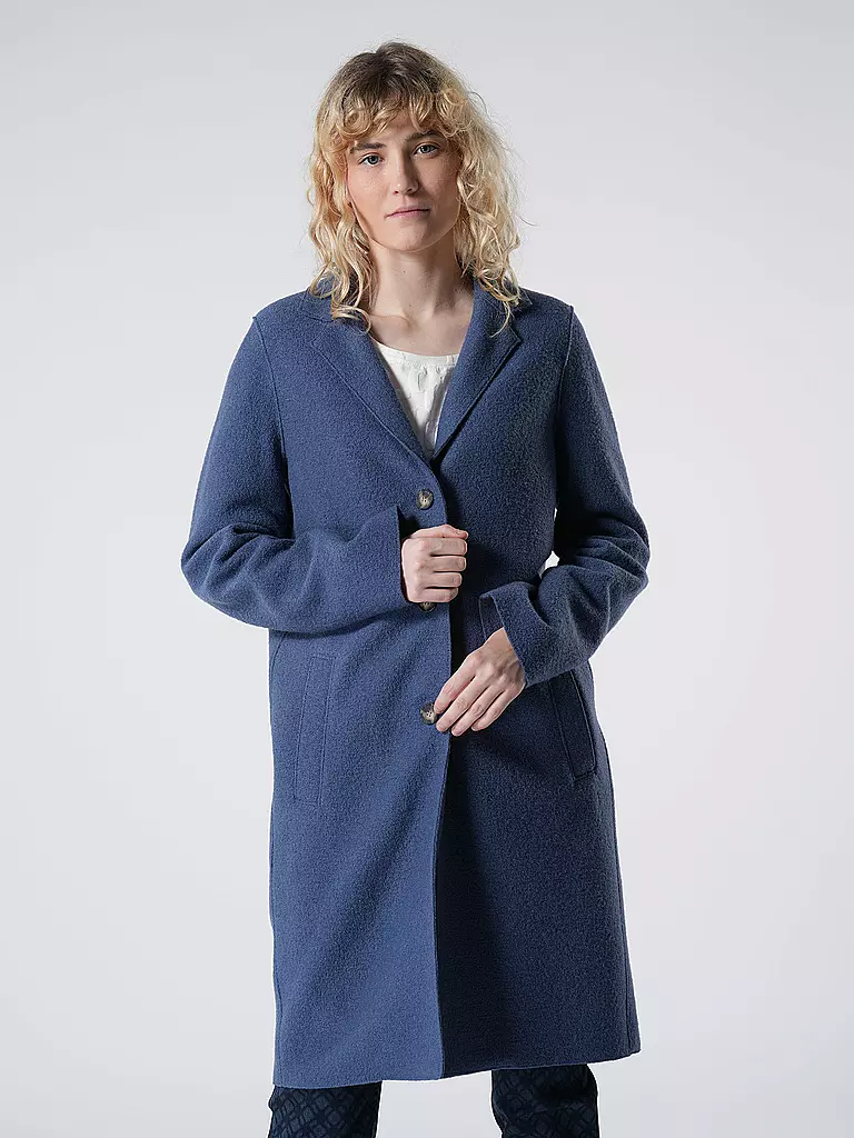 OUÍ | Wollmantel | Azul