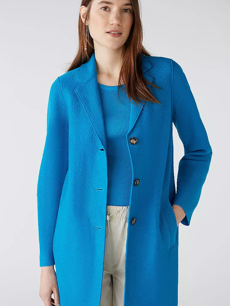 OUÍ | Wollmantel | Azul