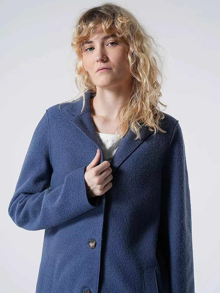 OUÍ | Wollmantel | Azul