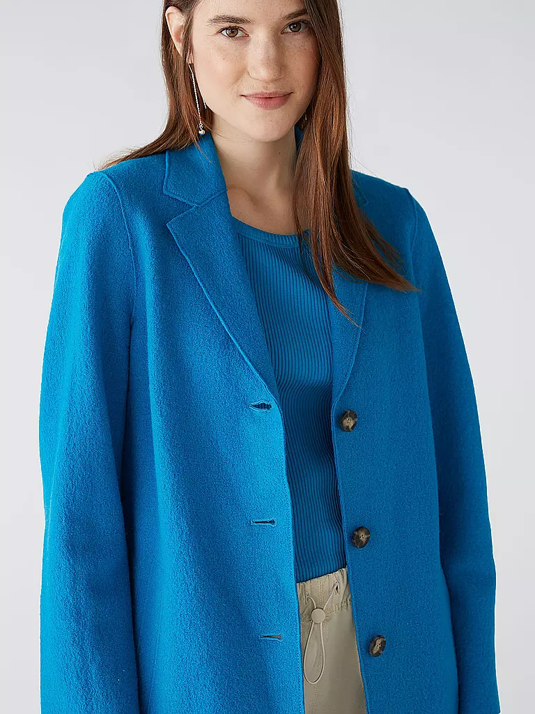 OUÍ | Wollmantel | Azul
