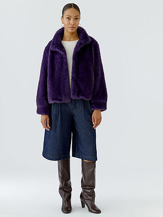OUÍ | Chaqueta de efecto pelo