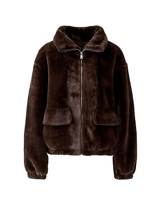 OUÍ | Chaqueta de efecto pelo