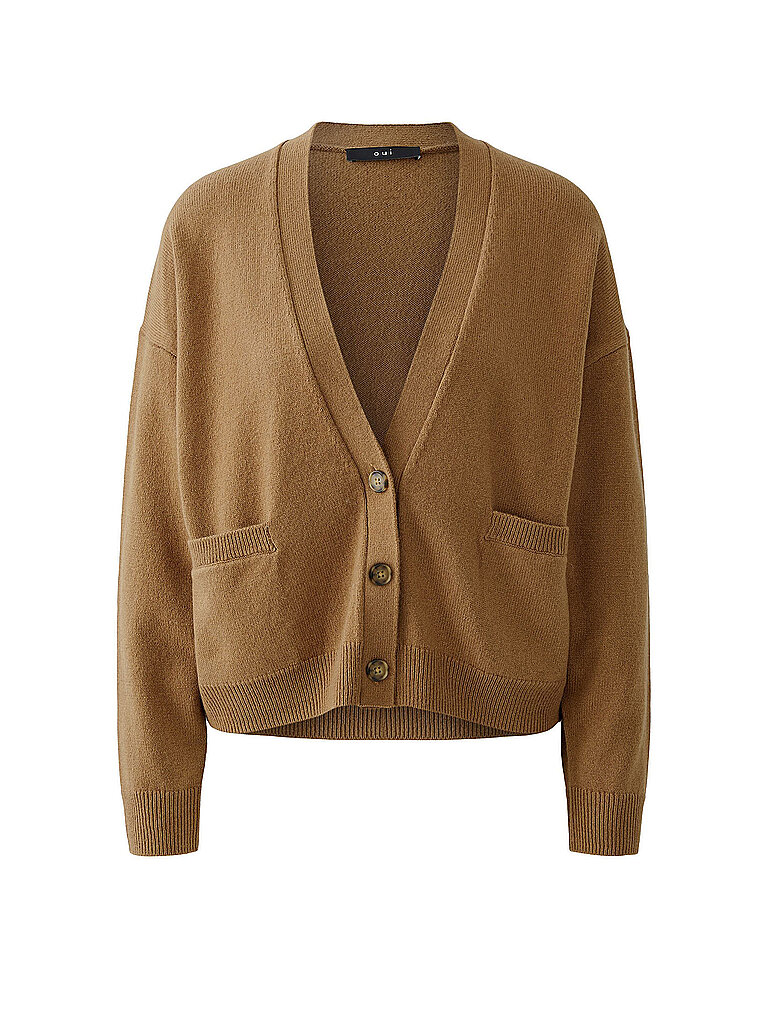 Ouí Cárdigan camel 38