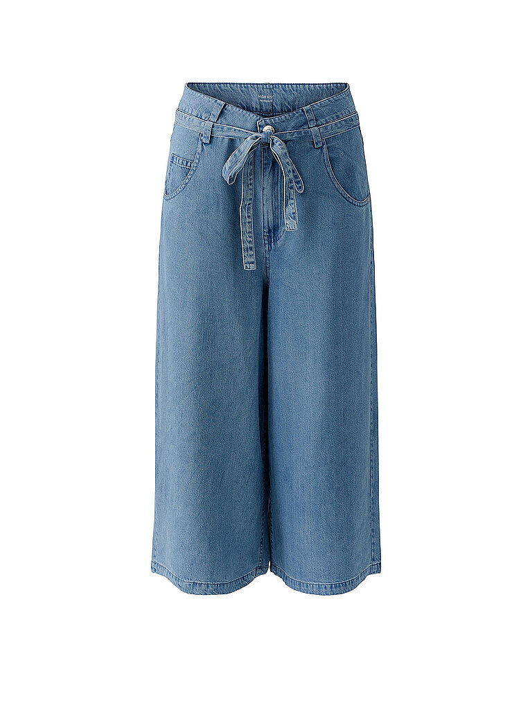 Ouí Producto: Pantalones Wide Leg 7/8 azul oscuro 42