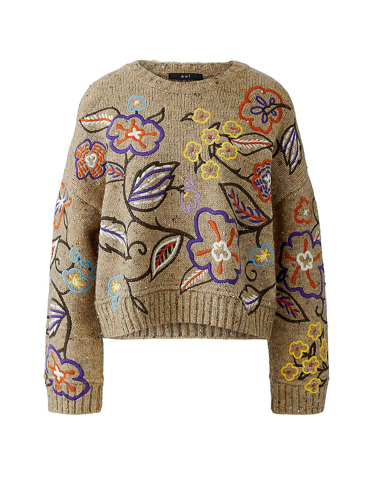OUÍ Pullover morado