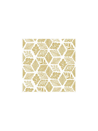 PAPER-PRODUCTS | Servilletas de almuerzo navideñas 33x33cm PURE LEAVES