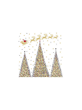 PAPER-PRODUCTS | Servilletas de almuerzo navideñas 33x33cm JOYEUX NOEL