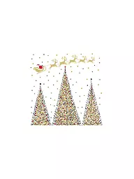 PAPER-PRODUCTS | Servilletas de almuerzo navideñas 33x33cm JOYEUX NOEL | Oro