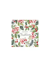 PAPER-PRODUCTS | Servilletas de Navidad 25x25cm | Blanco